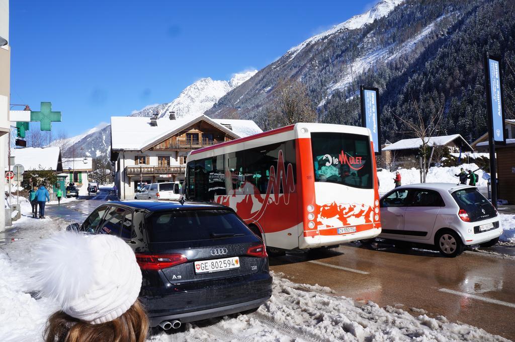 Nid Douillet De Chamonix Apartment Bagian luar foto